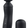 Черный клиторальный стимулятор Bthrilled Premium - 21 см.