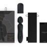 Черный клиторальный стимулятор Bthrilled Premium - 21 см.
