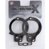 Чёрные наручники из листового металла BONDX METAL CUFFS BLACK