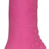 Розовый реалистичный вибратор VIBRO REALISTIC - 24 см.