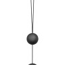 Чёрные анальные шарики Vibro Balls