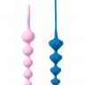 Набор из 2 цветных анальных цепочек Satisfyer Love Beads