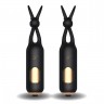 Черные вибростимуляторы для массажа сосков Vibrating Nipple Stimulators