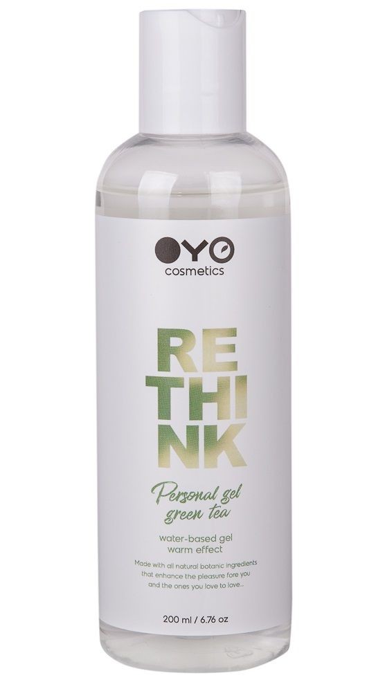 Увлажняющий гель на водной основе OYO Personal Gel Green Tea - 200 мл.