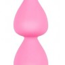 Розовая анальная цепочка Plip Plop - 17,5 см.