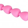 Розовая анальная цепочка Plip Plop - 17,5 см.