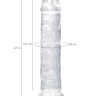 Прозрачный фаллоимитатор Ramot - 22 см.