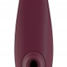 Бордовый бесконтактный стимулятор клитора Womanizer Classic 2