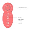 Розовый универсальный массажер Silicone Massage Wand - 20 см.