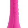 Розовый вибратор INDULGENCE Slender G Vibe - 21 см.