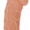 Телесная насадка с венками Extreme Sleeve 001 M-size - 14,7 см.