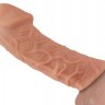 Телесная насадка с венками Extreme Sleeve 001 M-size - 14,7 см.