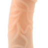 Телесный вибратор-реалистик Thick Realistic Dildo - 19,5 см.