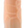 Телесный вибратор-реалистик Thick Realistic Dildo - 19,5 см.