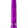 Фиолетовый вибратор-кролик FLORAL FANTASY с ушками - 22 см.