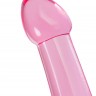 Розовый нереалистичный фаллоимитатор Jelly Dildo XL - 22 см.