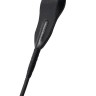 Черный гладкий стек PREMIUM RIDING CROP - 45 см.
