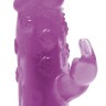 Небольшой вибратор с клиторальным стимулятором MICRO BEAVER VIBRATOR - 12,7 см.