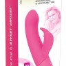 Розовый вибратор-кролик Rechargeable G-Spot Vibe - 23,5 см.
