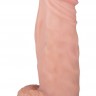 Фаллическая насадка Харнесс UNICOCK 10" - 25 см.