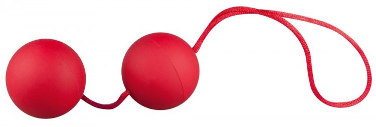 Красные вагинальные шарики Velvet Red Balls