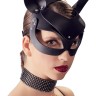 Маска на глаза с ушками Cat Mask Rhinestones