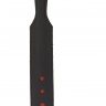 Чёрный пэддл с красным геометрическим узором O-Impression Paddle - 40 см.