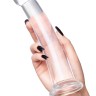 Прозрачный нереалистичный фаллоимитатор Jelly Dildo XL - 22 см.