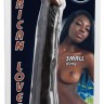 Чернокожий фаллоимитатор на присоске African Lover - 18 см.