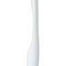 Белый гибкий водонепроницаемый вибратор Sirens Venus - 22 см.