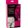 Черные стимулирующие трусики с вибрацией Lovers Thong with Pleasure Beads