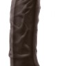 Коричневый фаллоимитатор Dual Density 8 Dildo - 25,4 см.