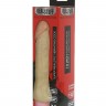 Телесный вибратор-реалистик REALSTUFF 7INCH VIBRATOR - 17,8 см.