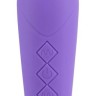Фиолетовый вибратор Rechargeable Dual Motor Vibe - 22 см.