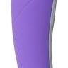 Фиолетовый вибратор Rechargeable Dual Motor Vibe - 22 см.