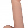 Телесный фаллоимитатор на присоске F&F BEST COCK 6 - 19 см.