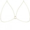 Золотистая упряжь-цепочка Magnifique Bra Chain