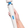 Белый вибромассажёр Love Magic Rechargeable HV-270 - 32 см.