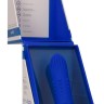 Синяя вибропуля Turbo Rechargeable Bullet Lush - 9,8 см.