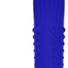 Синяя вибропуля Turbo Rechargeable Bullet Lush - 9,8 см.