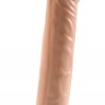 Телесная насадка-удлинитель Extension sleeve с подхватом - 17 см.
