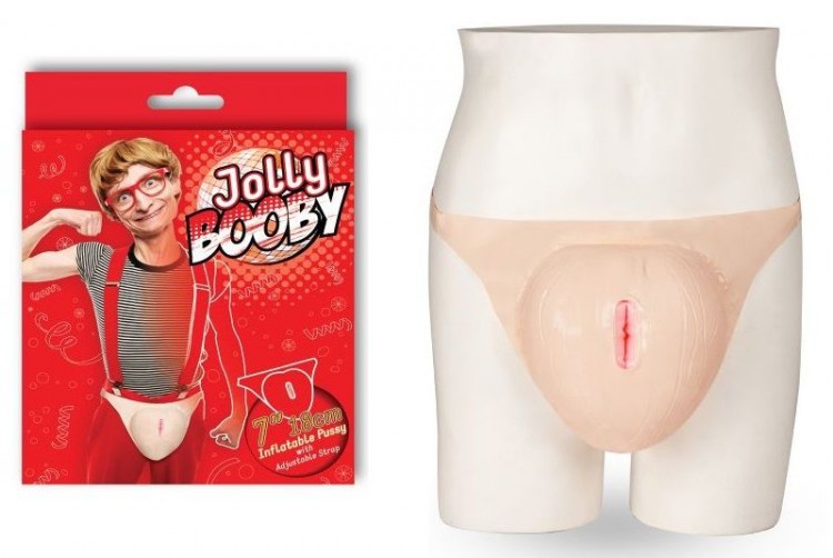 Надувная вагина с фиксацией JOLLY BOOBY-INFLATABLE PUSSY