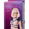 Черная портупея H.E.L. Kendall с перьями