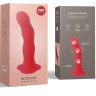 Красный фаллоимитатор Bouncer - 18,3 см.
