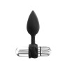 Набор из 3 анальных плагов и вибропули Bathmate Anal Training Plugs VIBE