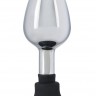 Хромированная анальная пробка Metal Plug with Suction Cup на присоске - 10,2 см.