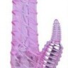 Розовый вибростимулятор-кролик Curve Seduction - 18,5 см.