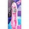 Розовый вибратор-реалистик Fantasy Vibe - 22,8 см.