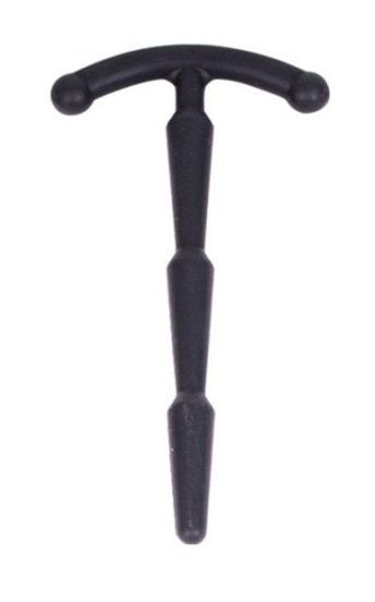 Черный уретральный плаг Kiotos X Sillicone Penis Stick 4