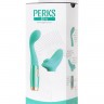 Нереалистичный вибратор Le Stelle PERKS SERIES EX-4 с 2 сменными насадками